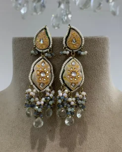 Aaranya Meenakari Earrings