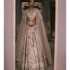 Aari And Dabka Jaal Lehenga Set