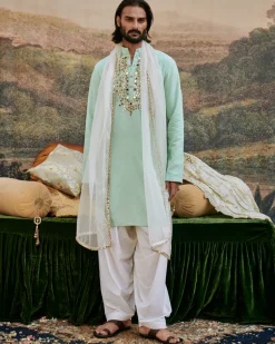 Aasmani Kurta Set