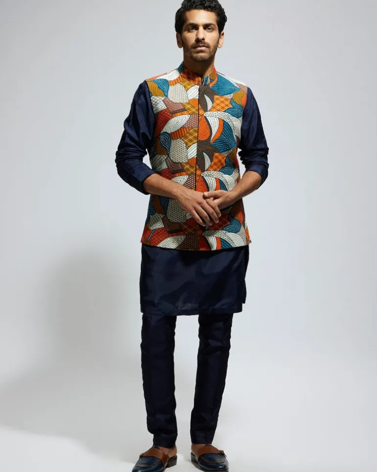 Abstract Embellished Bandi Set