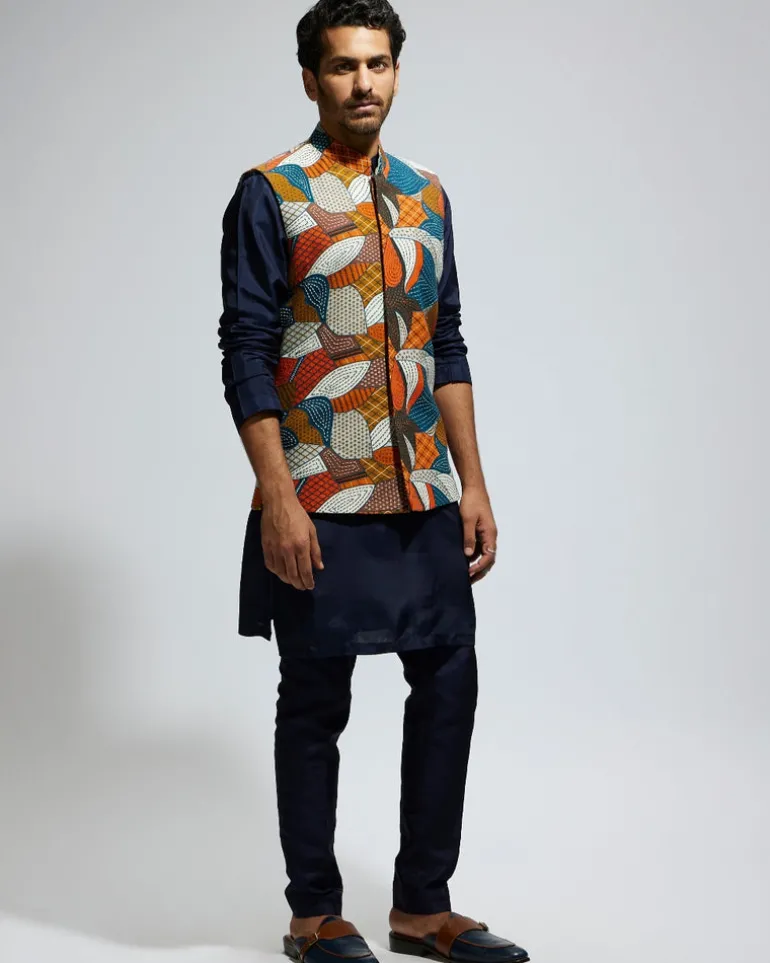 Abstract Embellished Bandi Set