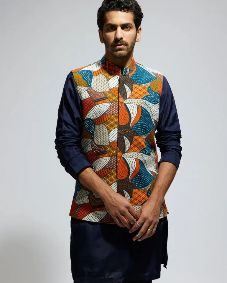 Abstract Embellished Bandi Set