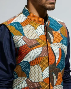 Abstract Embellished Bandi Set