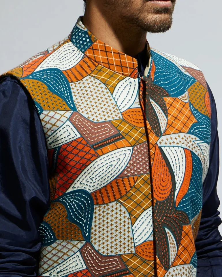 Abstract Embellished Bandi Set