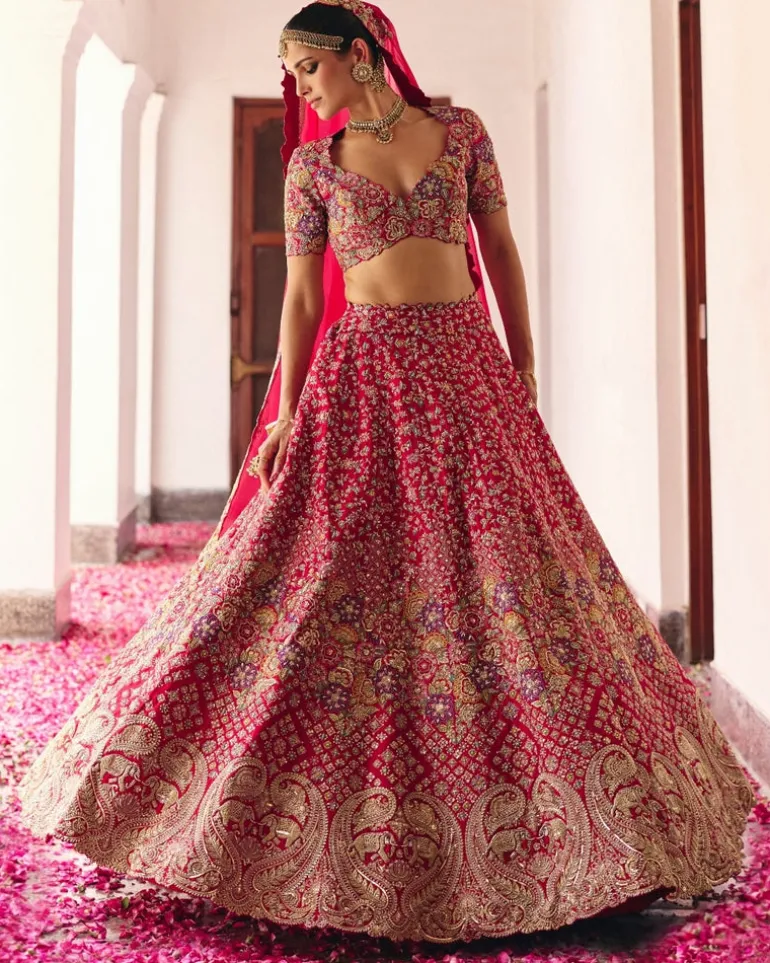 Aeindri Lehenga Set