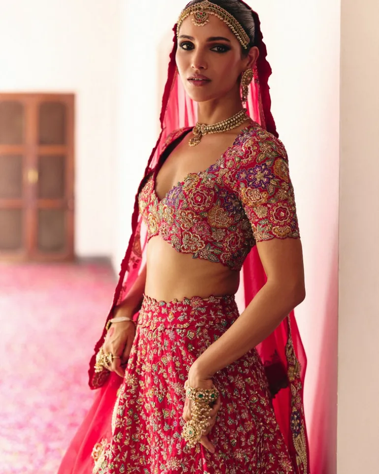 Aeindri Lehenga Set
