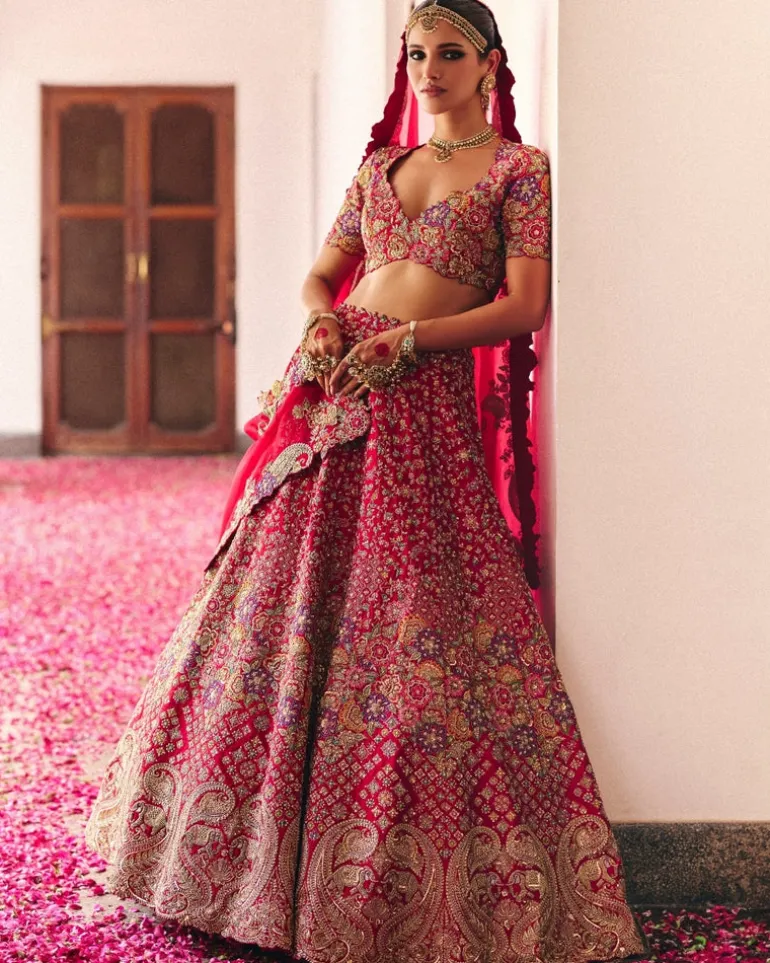 Aeindri Lehenga Set