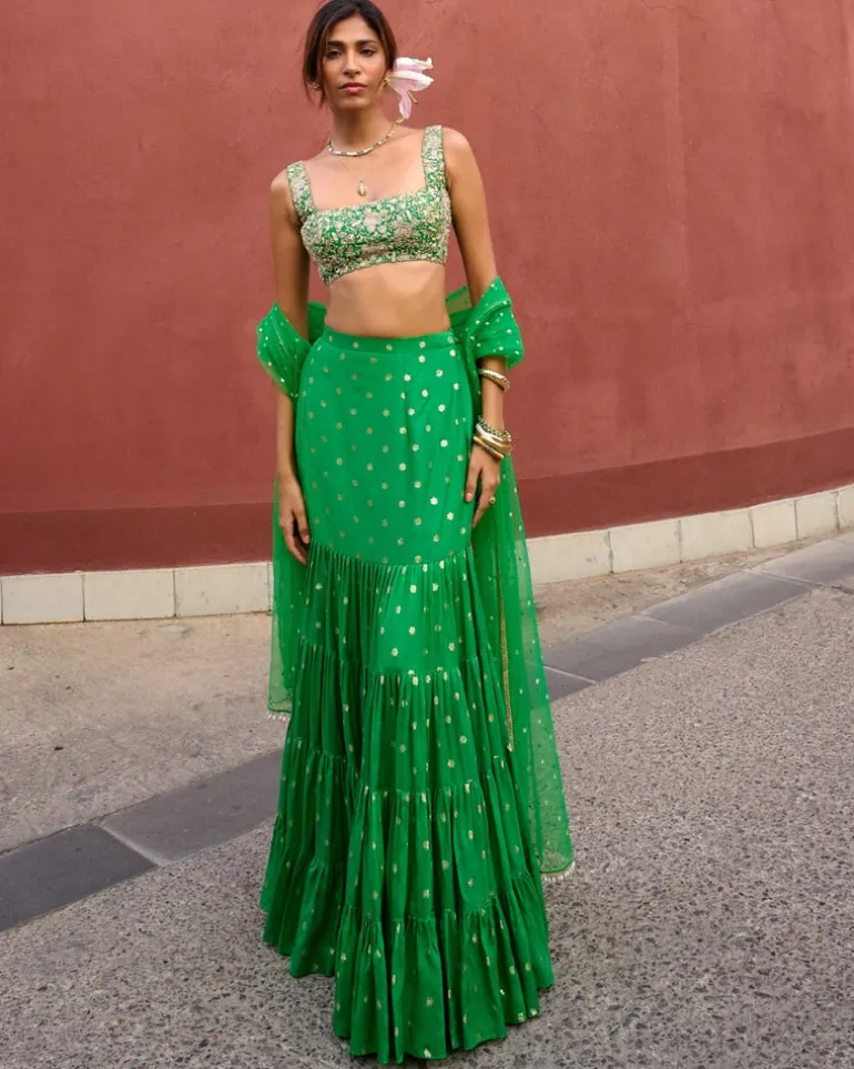 Aisha Lehenga Set