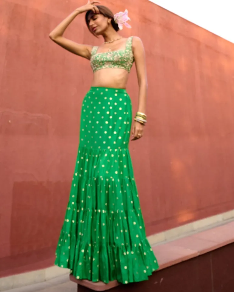 Aisha Lehenga Set