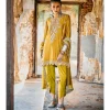 Akesha Mustard Embroidered Tunic Set