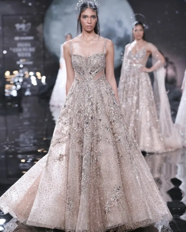 Alexandra Shimmer Tulle Bridal Gown