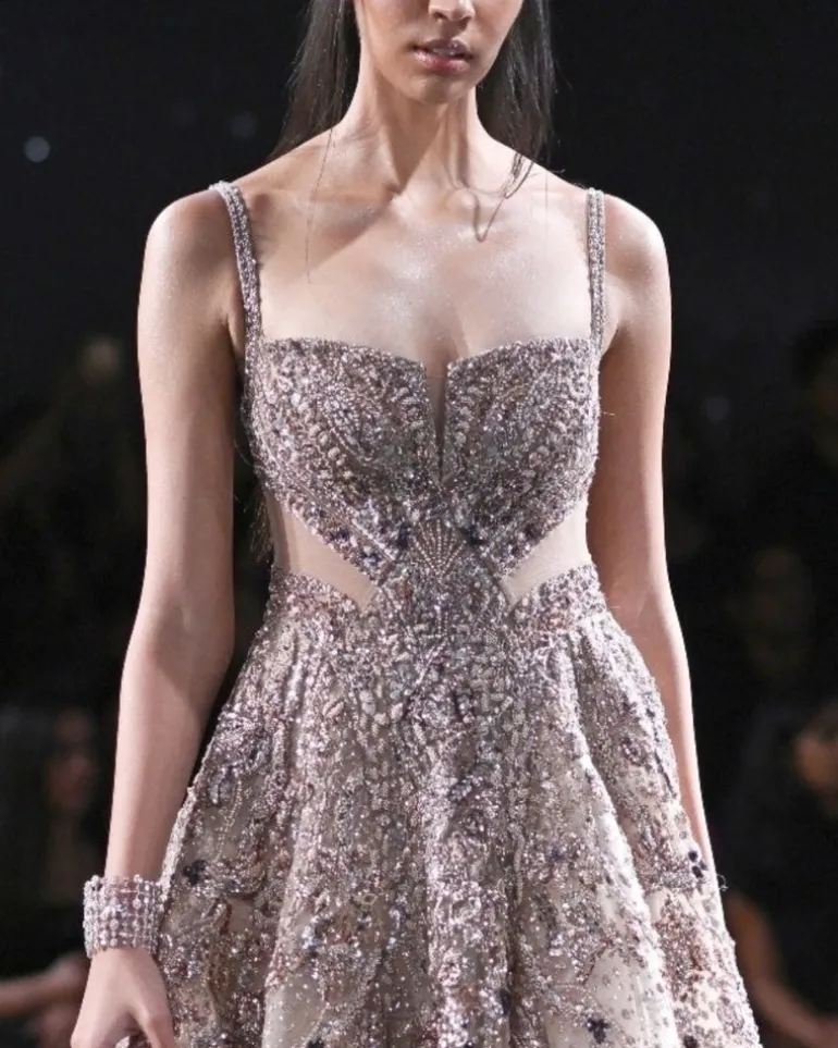 Alexandra Shimmer Tulle Bridal Gown