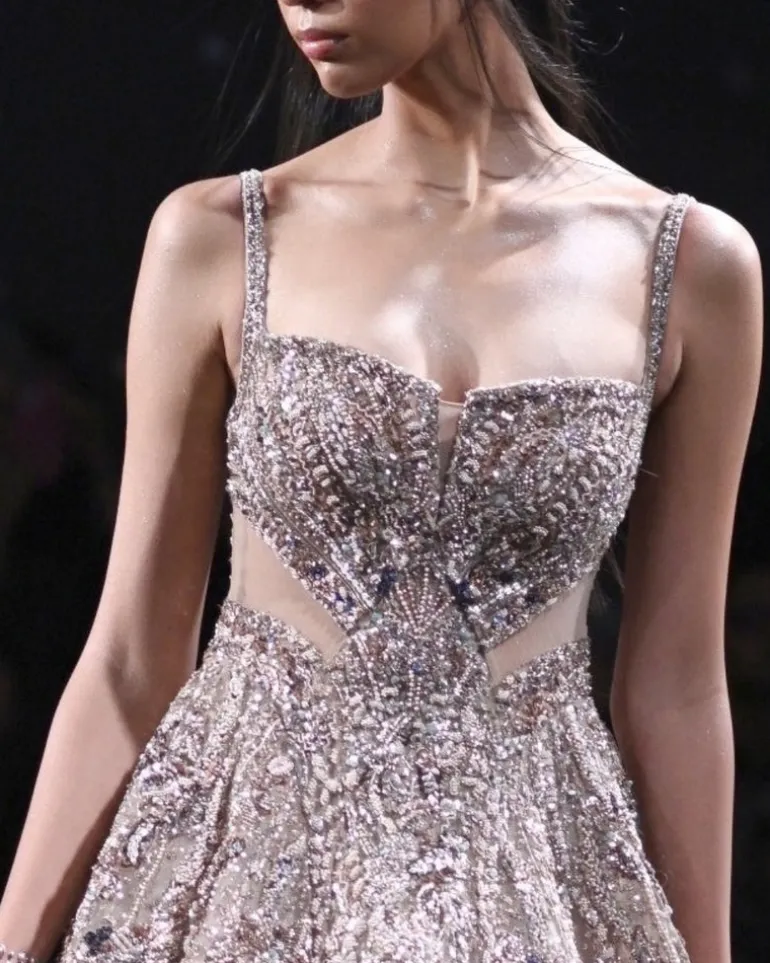 Alexandra Shimmer Tulle Bridal Gown