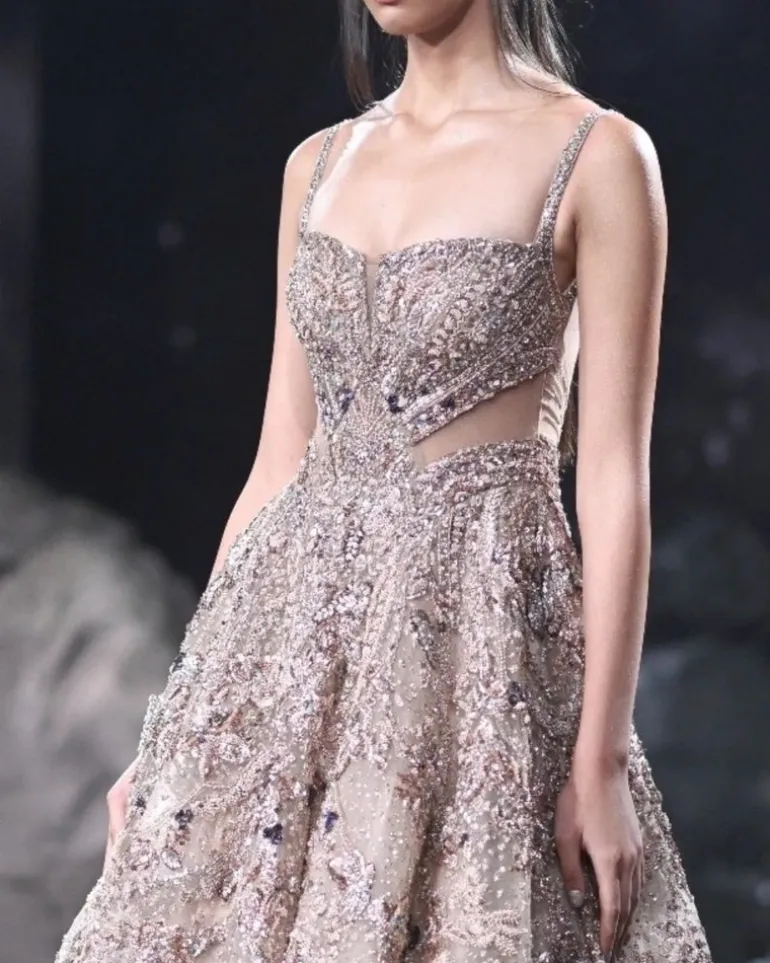 Alexandra Shimmer Tulle Bridal Gown