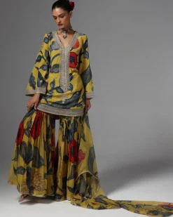 Alissa Kalamkari Gharara Set
