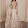 All Gold & Multithread Sand Floral Lehenga Set