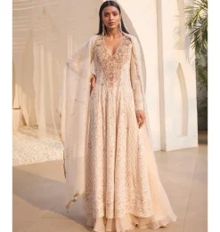 Allure Chikankari Kalidaar Set