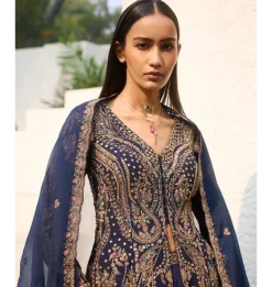 Amara Jacket Kurta with Skirt Set