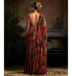 Amber Essence Anarkali Set