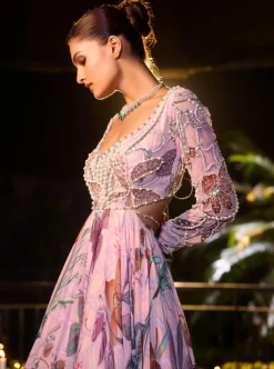 Amna Anarkali Set