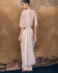 Amour Jacket Sari Set