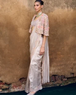 Amour Jacket Sari Set