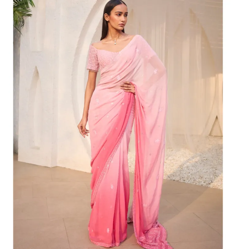 Anila Ombre Sari Set