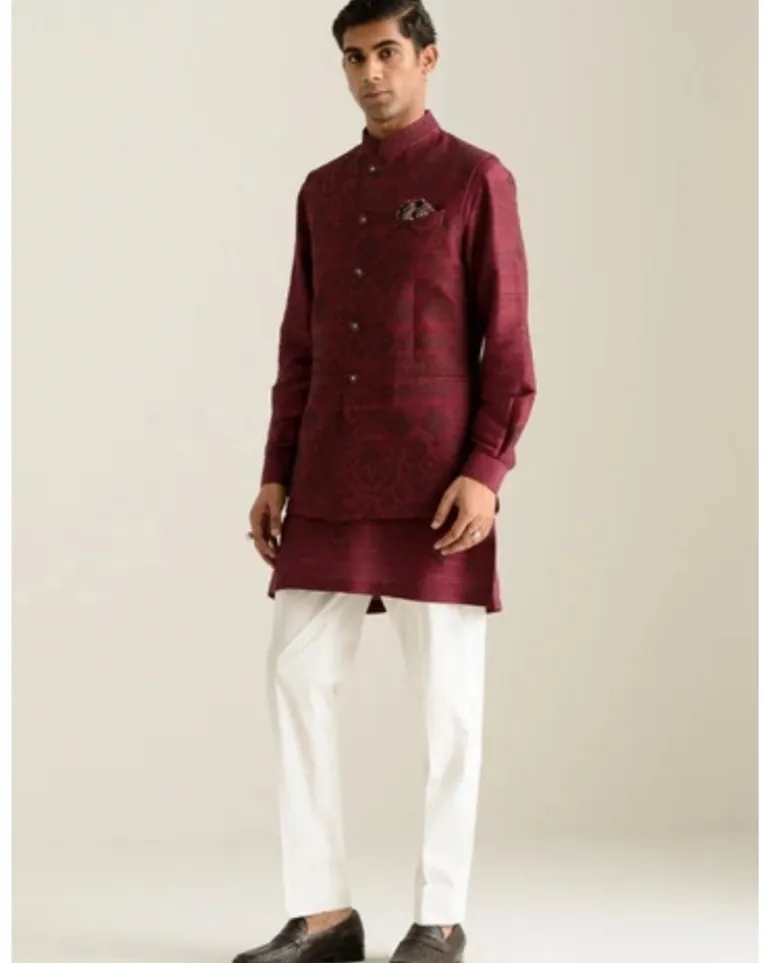 Anjar Kurta & Bandi Set