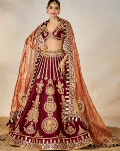 Anjeer Kalakand Lehenga Set