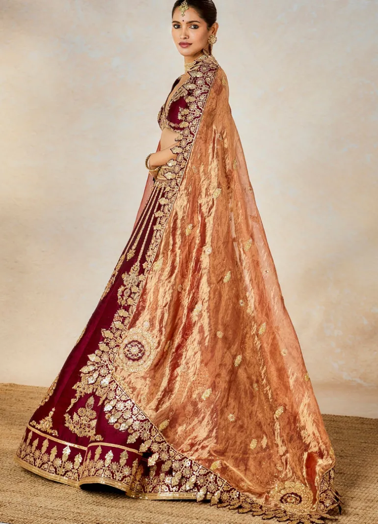 Anjeer Kalakand Lehenga Set