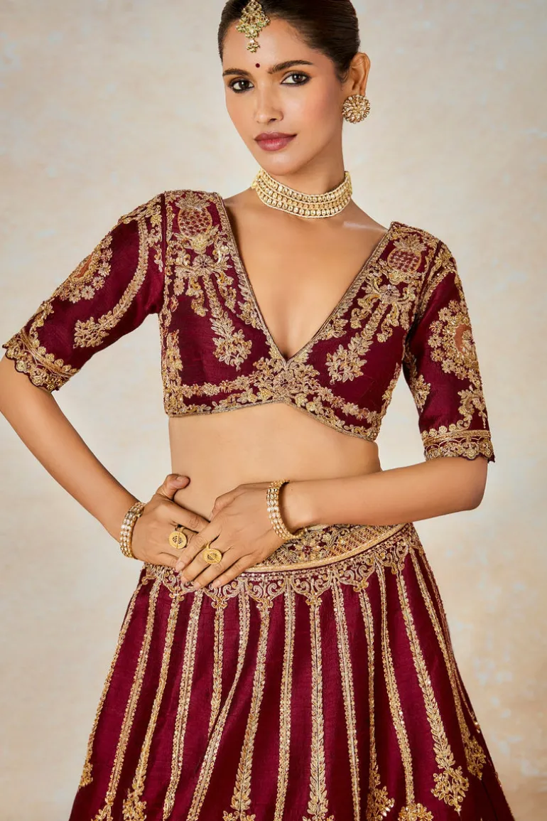 Anjeer Kalakand Lehenga Set