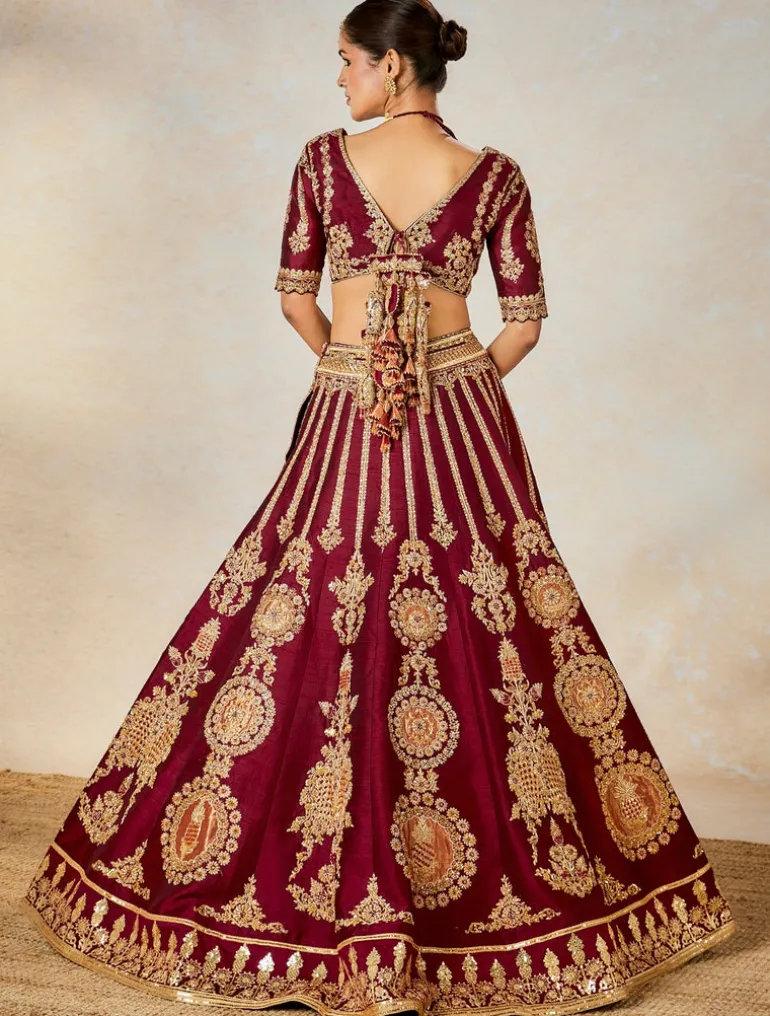 Anjeer Kalakand Lehenga Set