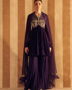 Anjum Short Anarkali Set