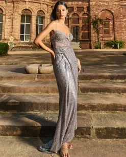 Anya Drape Gown