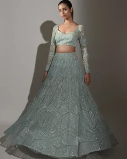 Aqua Darya Lehenga Set