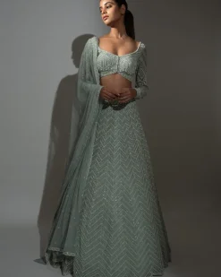 Aqua Vera Lehenga Set
