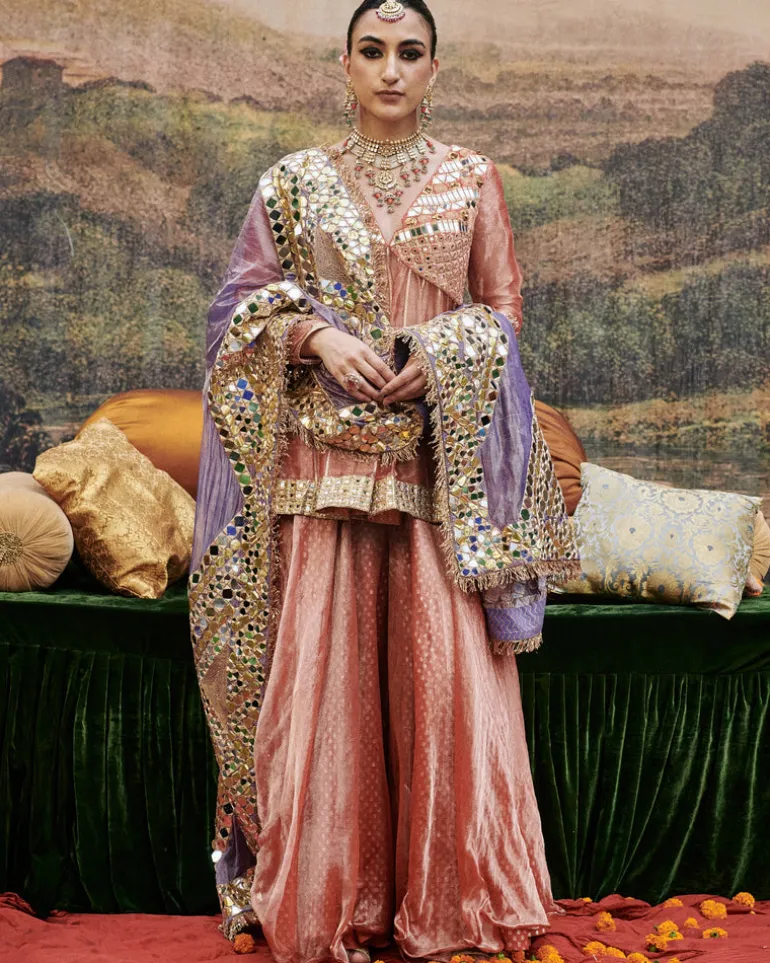 Arzoo Peplum Sharara Set