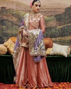 Arzoo Peplum Sharara Set