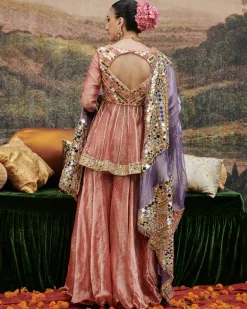 Arzoo Peplum Sharara Set