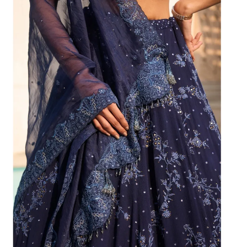 Auria Chikankari Lehenga