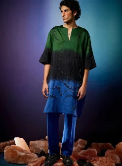 Aurombre Swirlscent Kurta Set