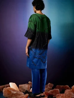 Aurombre Swirlscent Kurta Set