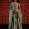Avocado Lehenga Set