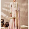 Baby Pink Whispering Lily Sharara Set