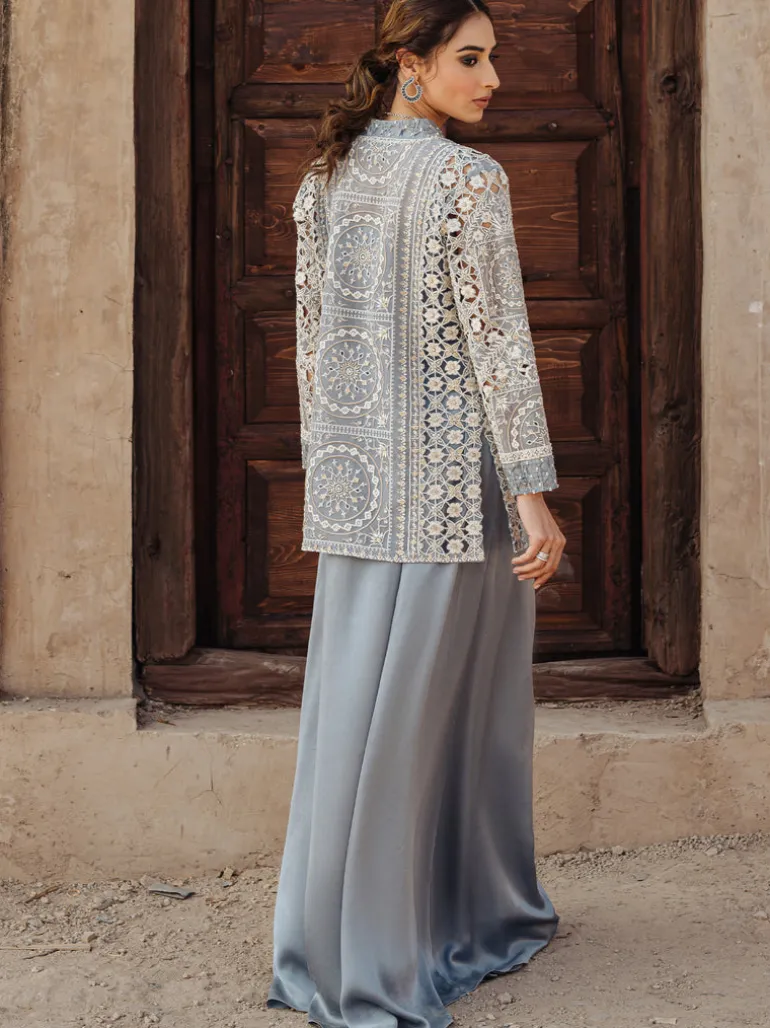 Bel Blue Rani Jacket Set