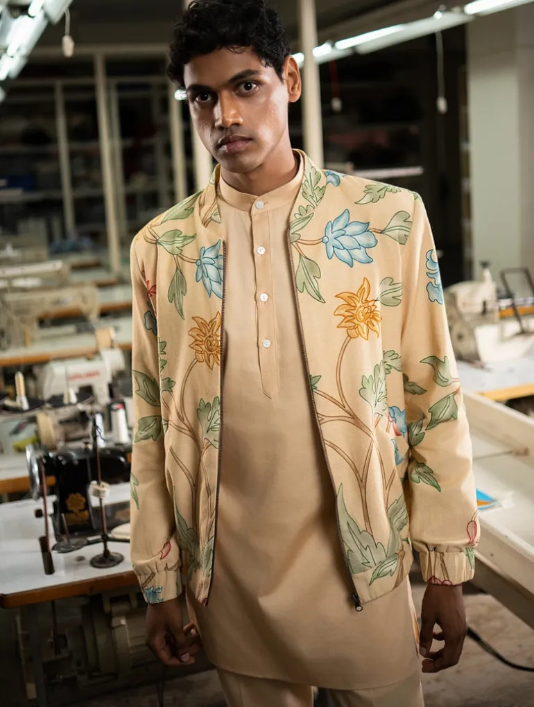 Bhoomi Bomber With Matching Kurta Pajama Set