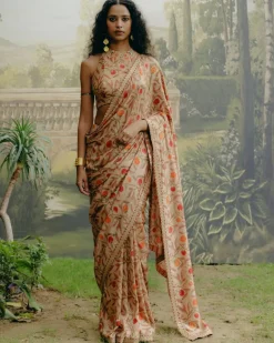 Biscuit Brown Sari