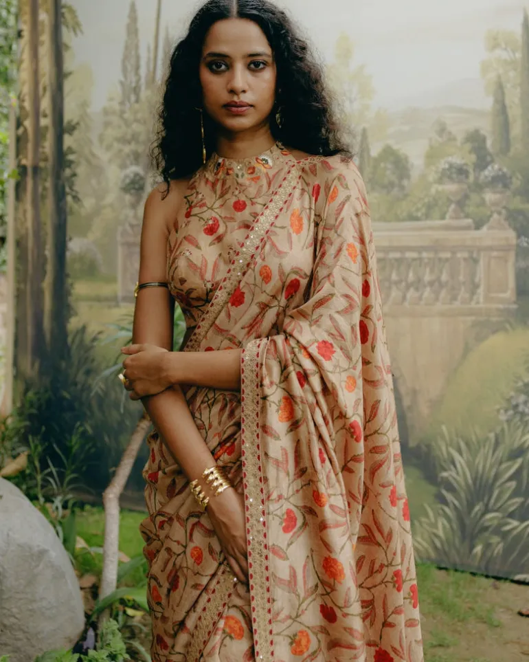 Biscuit Brown Sari