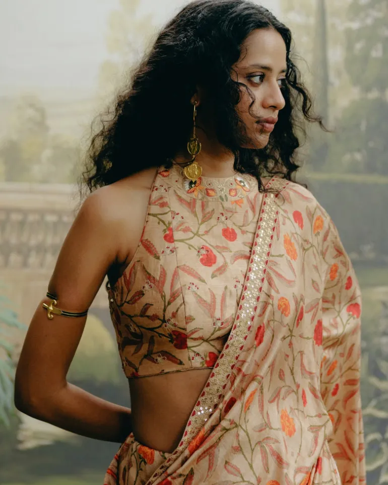 Biscuit Brown Sari