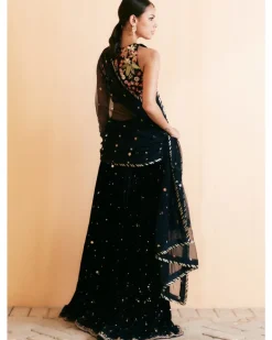 Black Butterfly Tulle Skirt Set